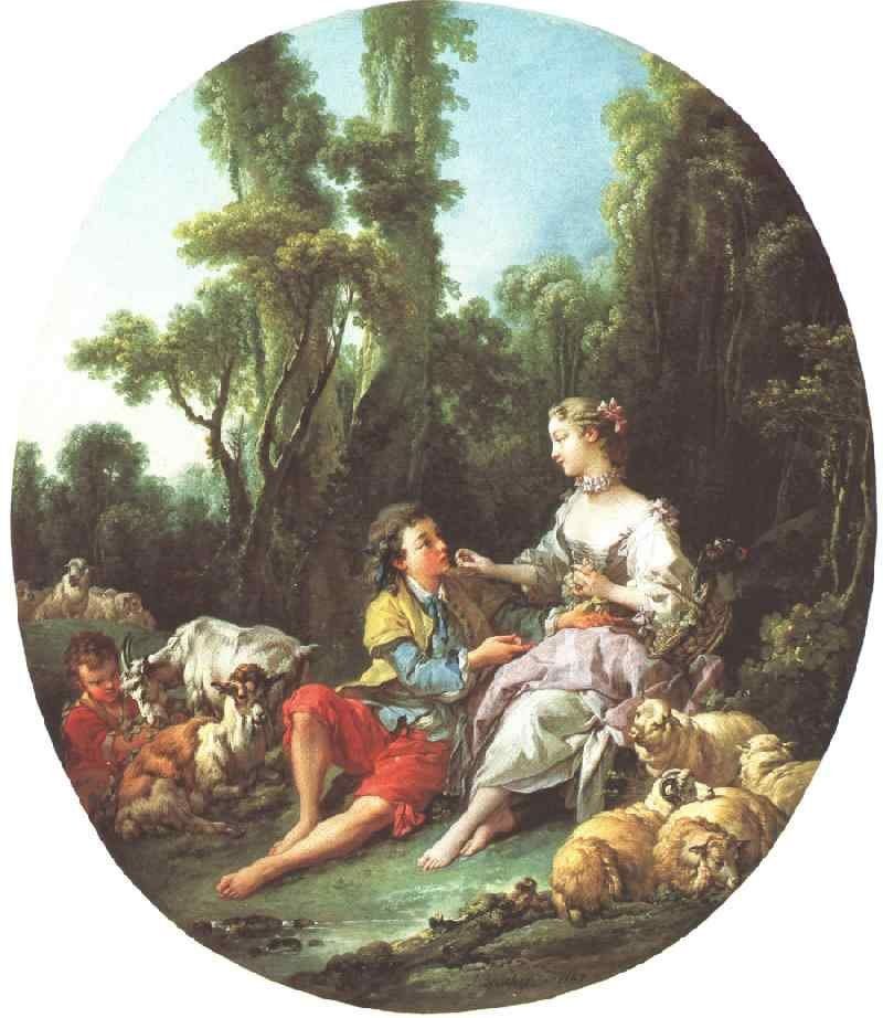 Francois Boucher Are They Thinking About the Grap
